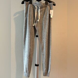 Cozy lounge jogger pants - heathered Grey -size M
